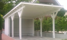 Flachdach Carport - 07