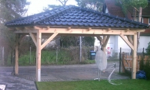 Walmdach Carport - 03