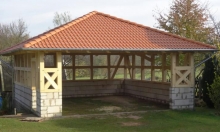 Walmdach Garage - Köln