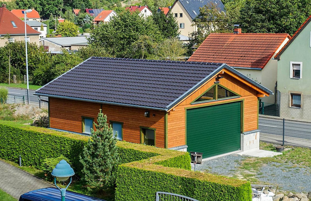 Holzgaragen Referenzen